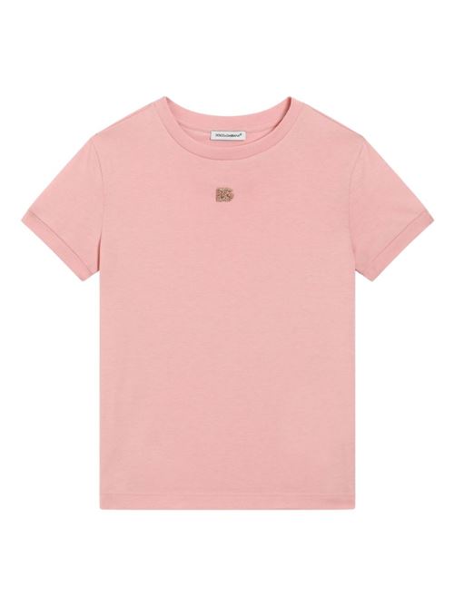 T-shirt bambina maniche corte Dolce & Gabbana Kids | L5JTNJG7O3NF0660